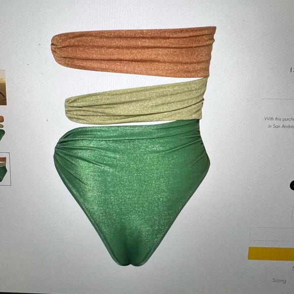 NWT Baobab Isla One Piece in Duna - Picture 2 of 6